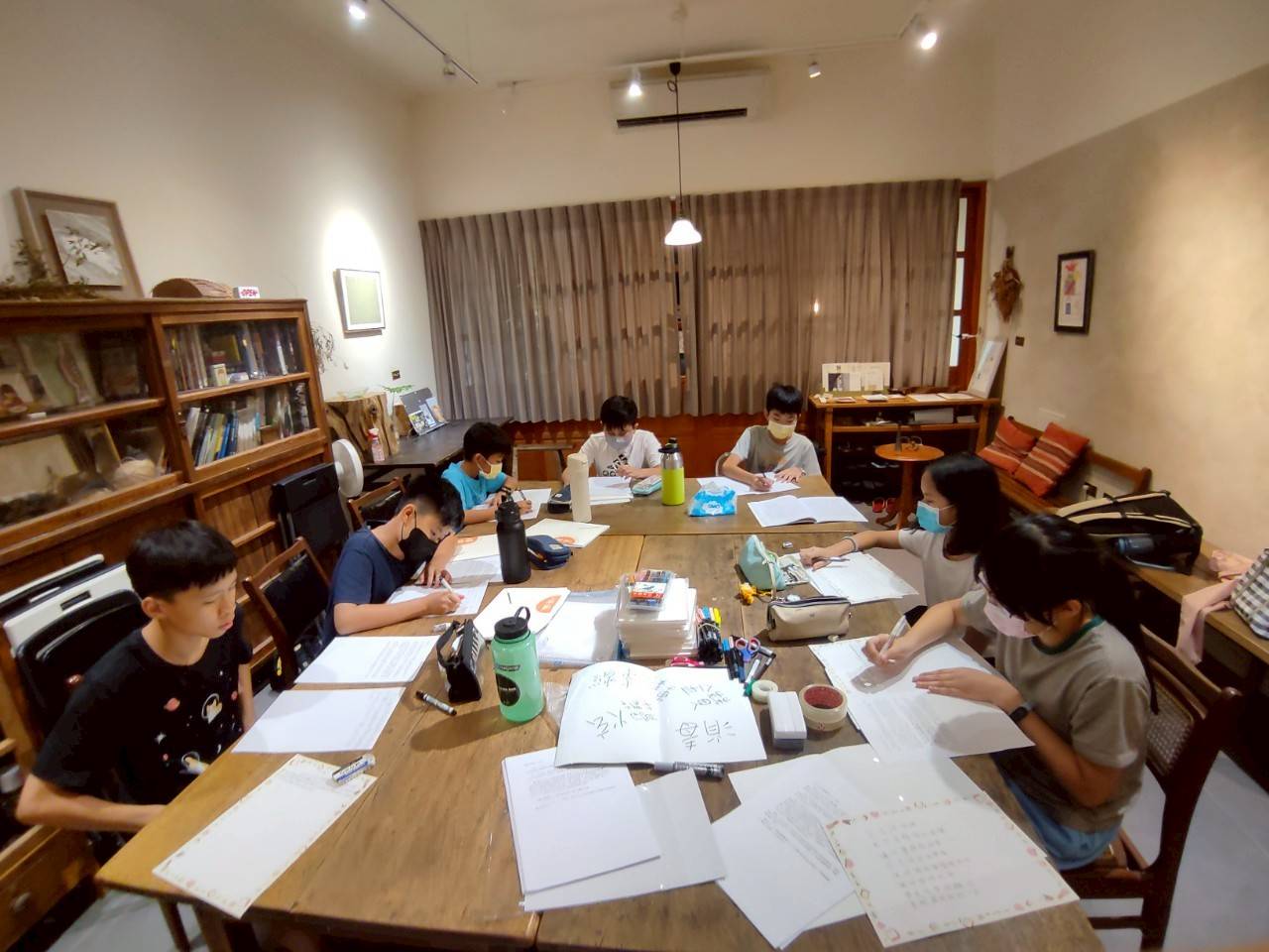 暖字表達寫作班課堂實況