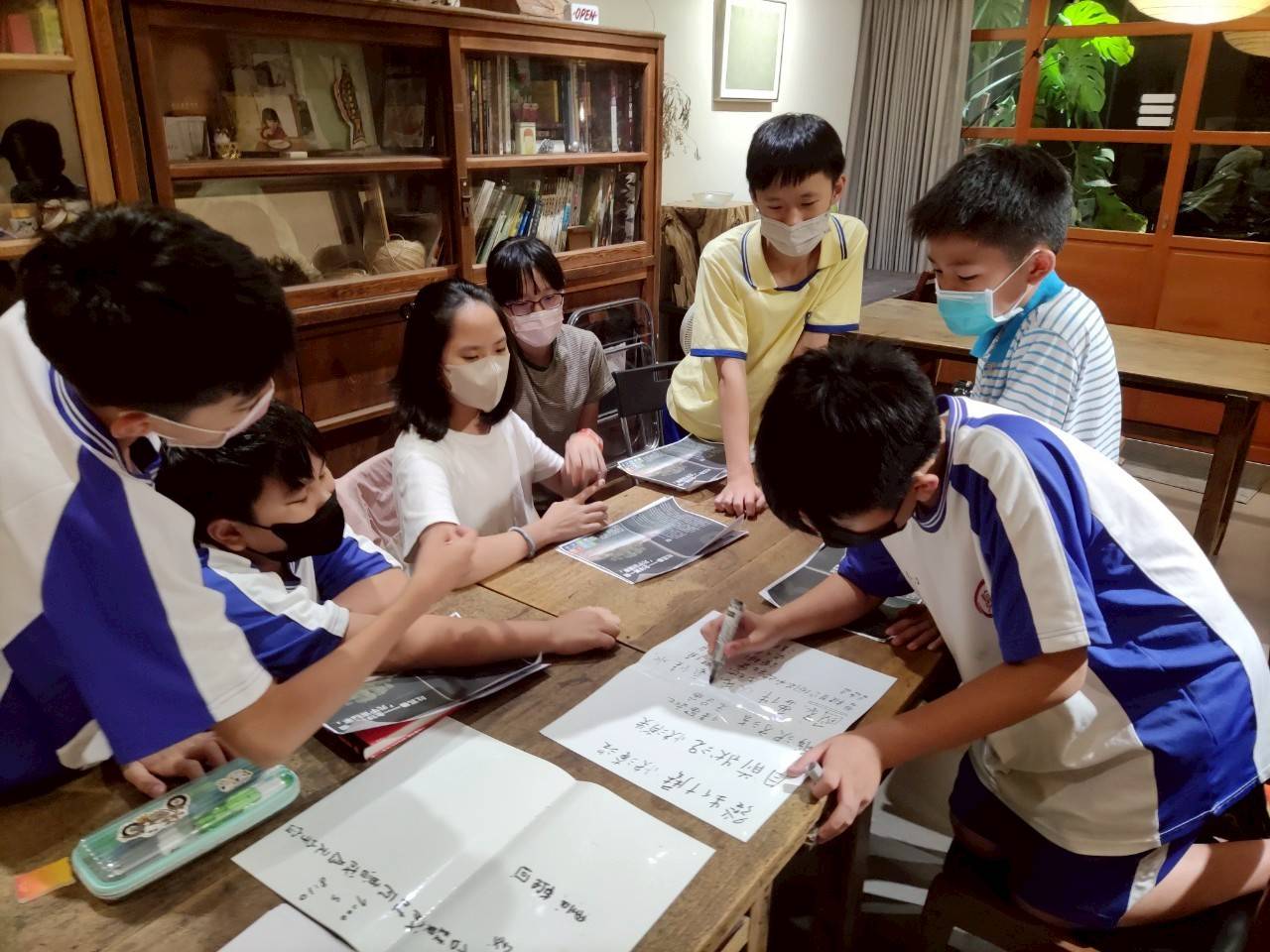 暖字表達寫作班課堂實況